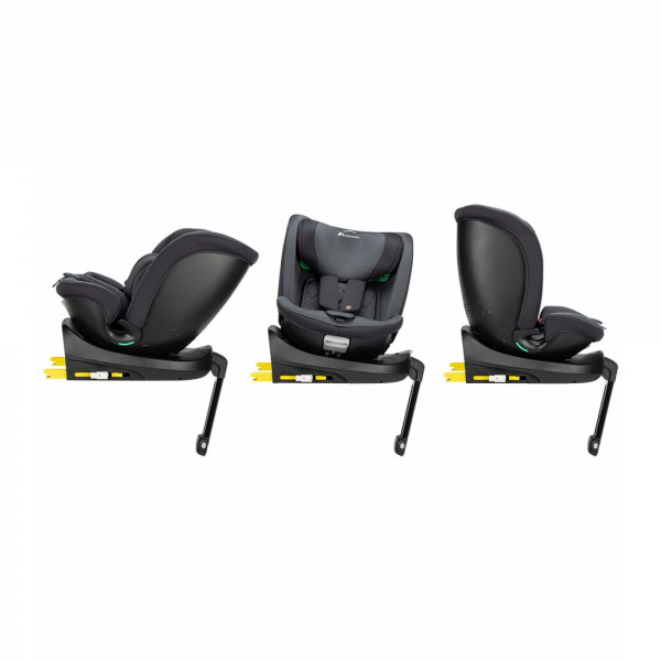 Siège auto evolufix plus pivotant 360° i-size tinted black Bebeconfort