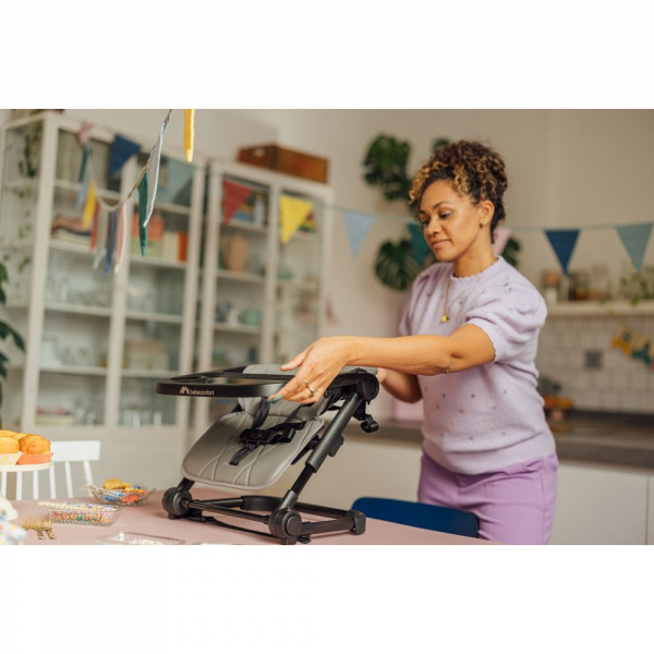 Réhausseur de chaise bébé pliable moly tinted gray Bebeconfort