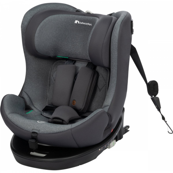Siège auto evolvefix pivotant 360° i-size tinted black Bebeconfort
