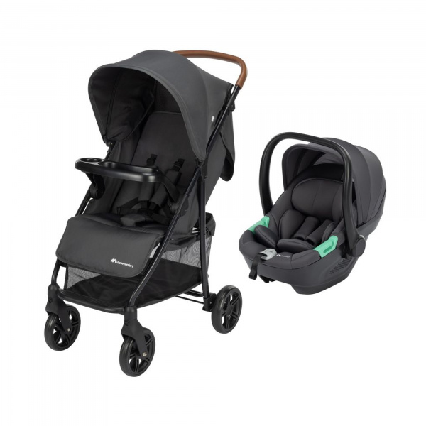 Poussette duo misty mineral graphite Bebeconfort