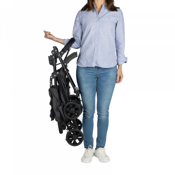 Poussette canne foggy mineral graphite Bebeconfort