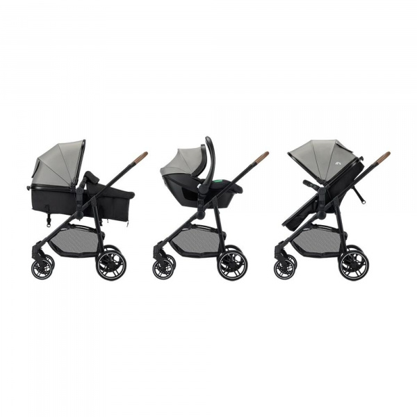 Poussette trio haze luxe tinted grey Bebeconfort