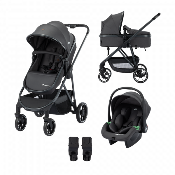Poussette trio brume mineral graphite Bebeconfort