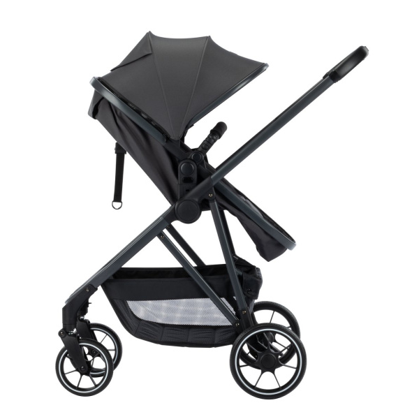 Poussette trio 3 en 1 brume mineral graphite avec siège auto i-size Bebeconfort