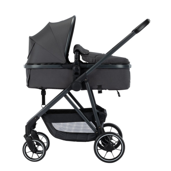 Poussette trio 3 en 1 brume mineral graphite avec siège auto i-size Bebeconfort