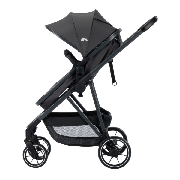 Poussette trio 3 en 1 brume mineral graphite avec siège auto i-size Bebeconfort