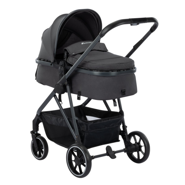 Poussette trio 3 en 1 brume mineral graphite avec siège auto i-size Bebeconfort