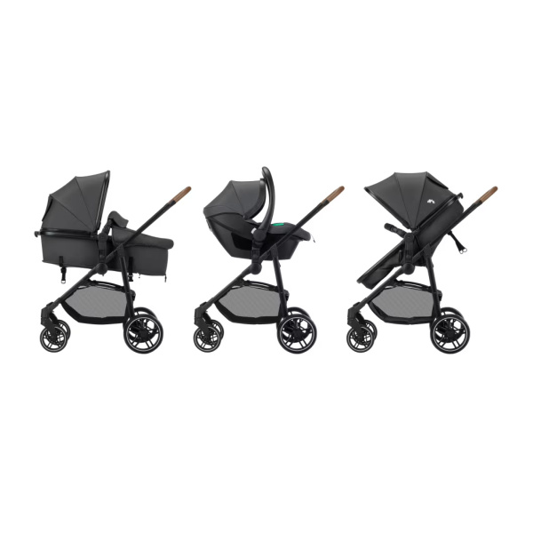 Poussette trio haze lux mineral graphite Bebeconfort