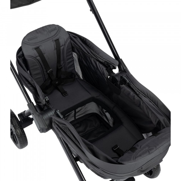 Poussette double helios mineral graphite Bebeconfort