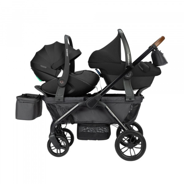 Poussette double helios mineral graphite Bebeconfort