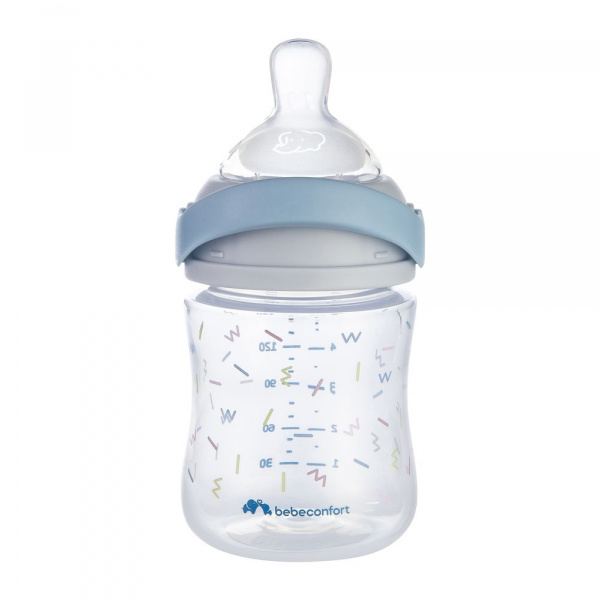 Biberon pp physio air confort 150 ml memphis/blue Bebeconfort