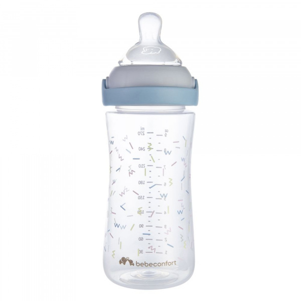 Biberon pp physio air confort 270 ml memphis/blue Bebeconfort