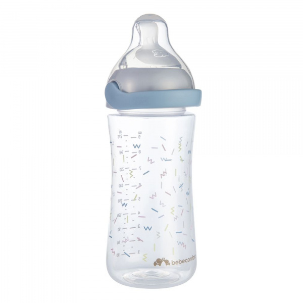 Biberon pp physio air confort 270 ml memphis/blue Bebeconfort