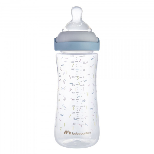 Biberon pp physio air confort 360 ml memphis/blue Bebeconfort