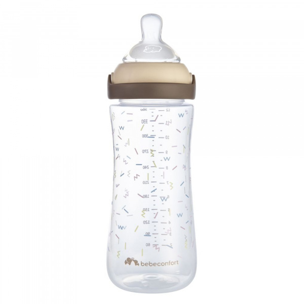 Biberon pp physio air confort 360 ml memphie/sand Bebeconfort