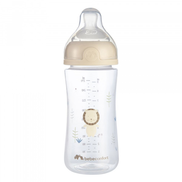 Biberon physio air 270 ml sand Bebeconfort