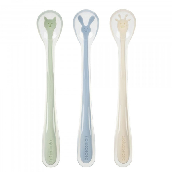 Lot de 3 cuillères silicone Bebeconfort