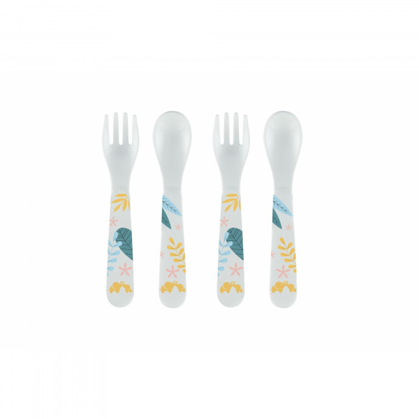 Lot de 4 couverts d'apprentissage little buddies Bebeconfort