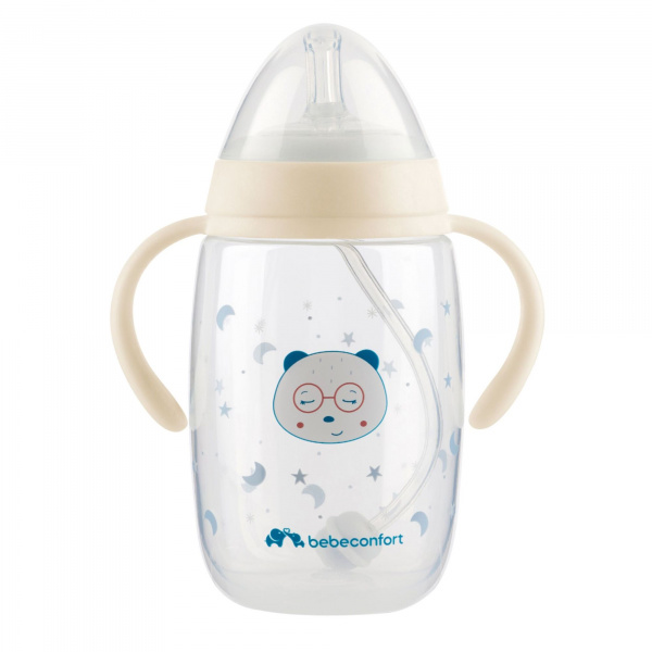 Gobelet à paille bébé 380 ml anti-fuite apprentissage Bebeconfort