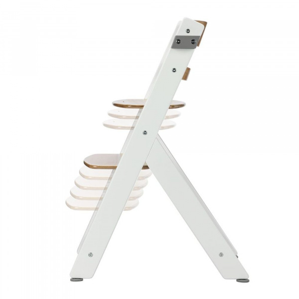 Chaise haute évolutive timba² light wood avec coussin beige Bebeconfort
