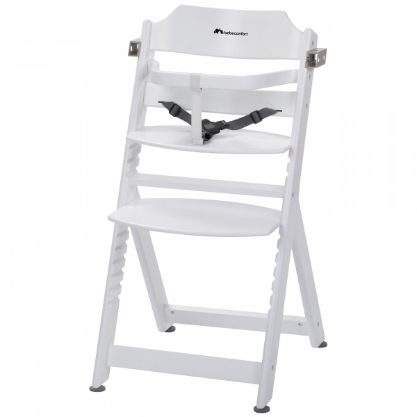 Chaise haute évolutive timba + coussin beige Bebeconfort