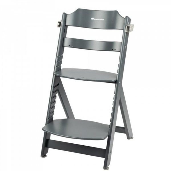 Chaise haute évolutive timba + coussin beige Bebeconfort