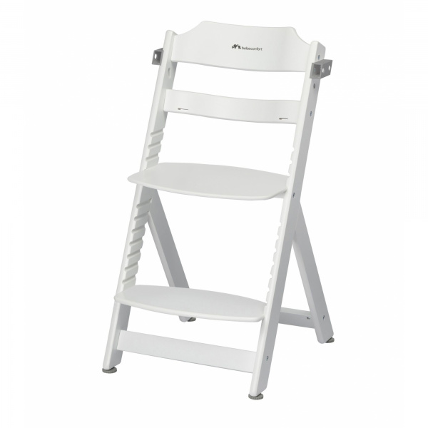 Chaise haute évolutive timba + coussin beige Bebeconfort