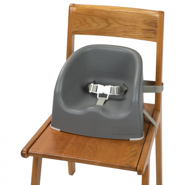 Réhausseur de chaise bébé essential booster - warm gray Bebeconfort