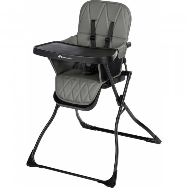 Chaise haute lily mineral gray Bebeconfort