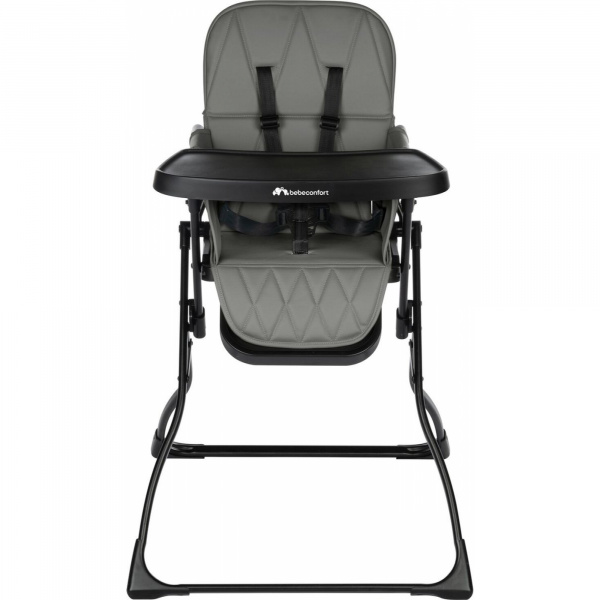 Chaise haute lily mineral gray Bebeconfort