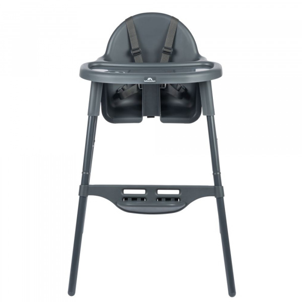 Chaise haute meely graphite Bebeconfort