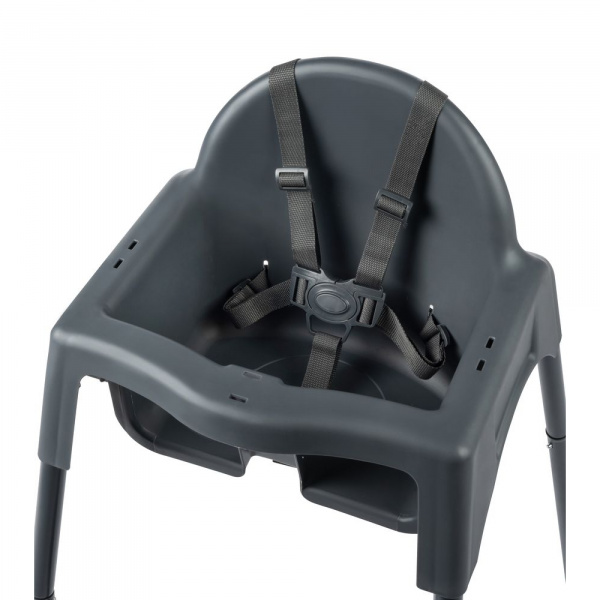 Chaise haute meely graphite Bebeconfort