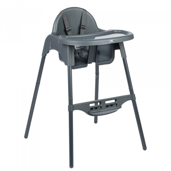 Chaise haute meely graphite Bebeconfort