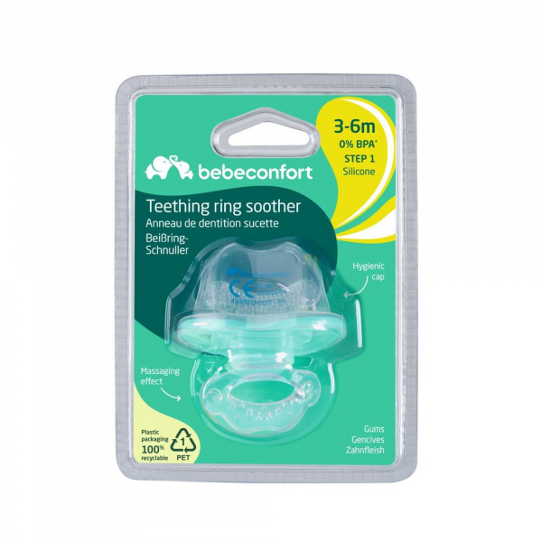 Sucette de dentition1er âge Bebeconfort