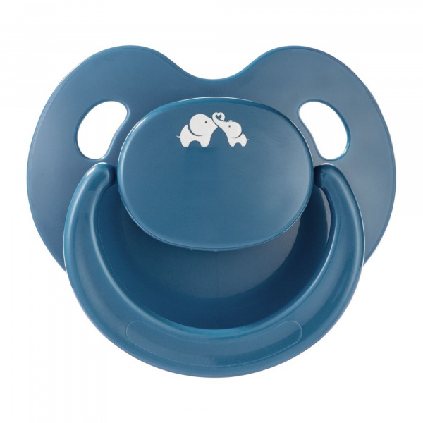 Lot de 2 sucettes physiologiques air eco 0-6 mois light blue/dark blue Bebeconfort