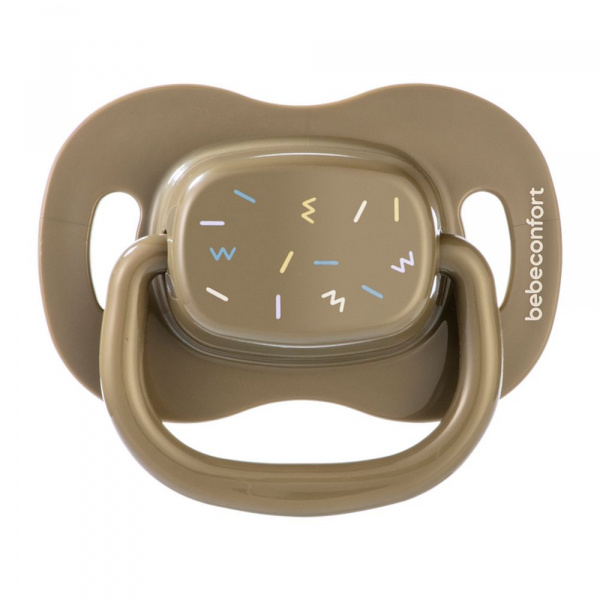 Lot de 2 sucettes réversible silicone 6-18 mois Bebeconfort