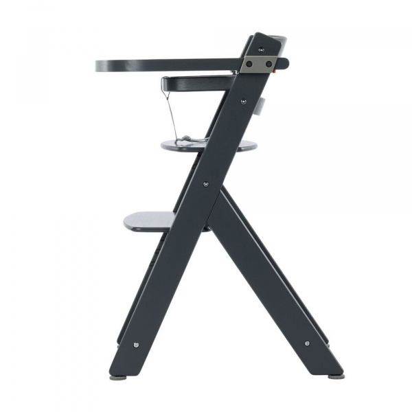 Chaise haute évolutive 2-en-1 timba ² warm gray + transat tinted graphite Bebeconfort