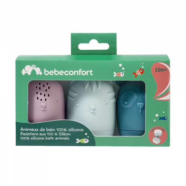 Lot de 3 jouets de bain silicone Bebeconfort