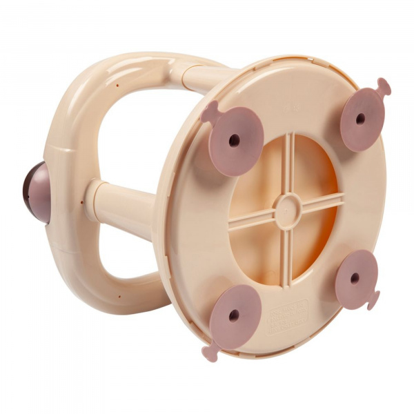 Anneau de bain pivotant beige/lavende Bebeconfort