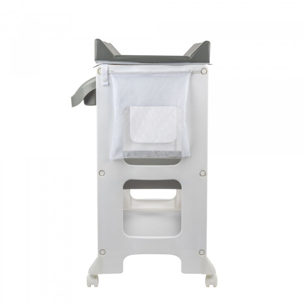 Baignoire et table à langer 2-en-1 dolphy gray mist Bebeconfort