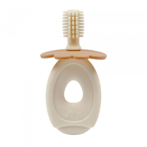 Brosse à dent bébé silicone 1er âge Bebeconfort