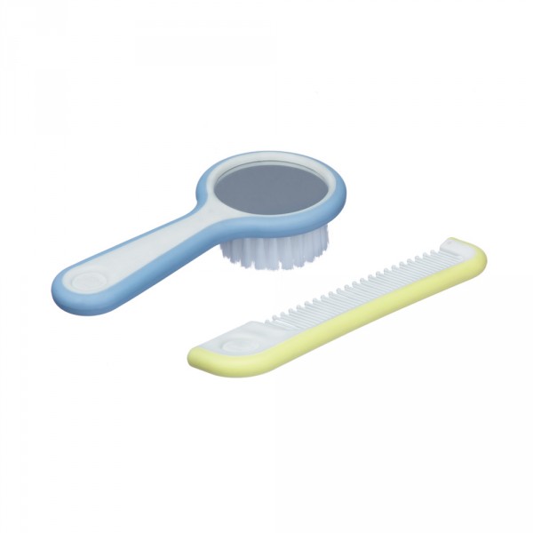 Brosse miroir et peigne paper boat multicolor