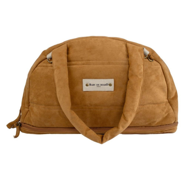 Sac à langer doudoune camel Baby on board