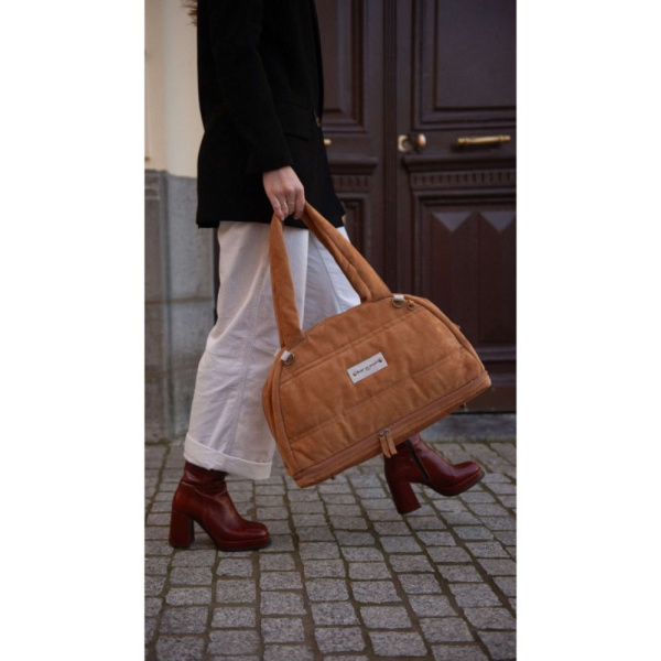 Sac à langer doudoune camel Baby on board