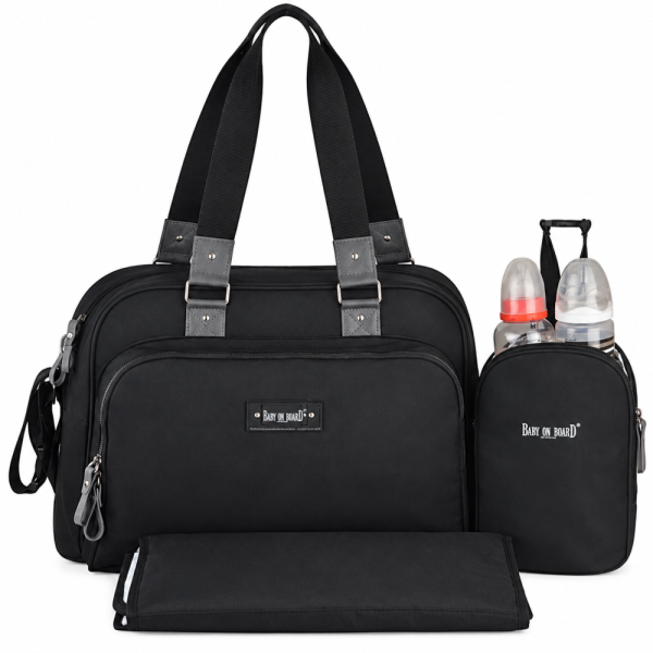 Sac à langer urban noir Baby on board