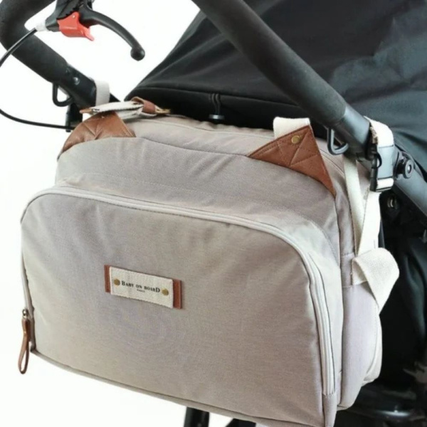 Sac à langer titou greige Baby on board