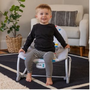 Transat bébé à bascule musical et vibrant dean Baby einstein