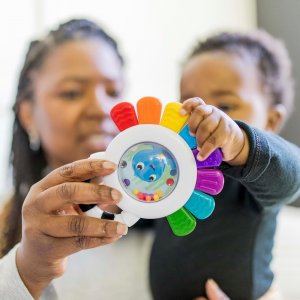 Hochet et anneau de dentition sensoriel opus le poulpe, sans bpa Baby einstein