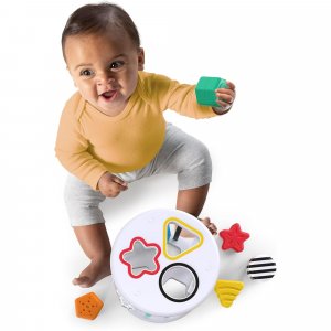 Boîte d’éveil multi-sensorielle zen & cal la chenille Baby einstein