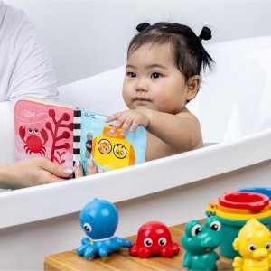Coffret cadeaux de naissance bébé pour le bain Baby einstein